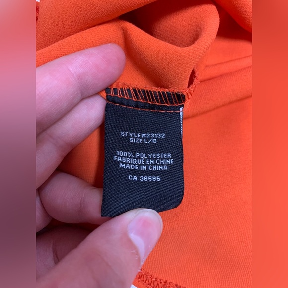 Orange long sleeve blouse from Mandee - Picture 13 of 16